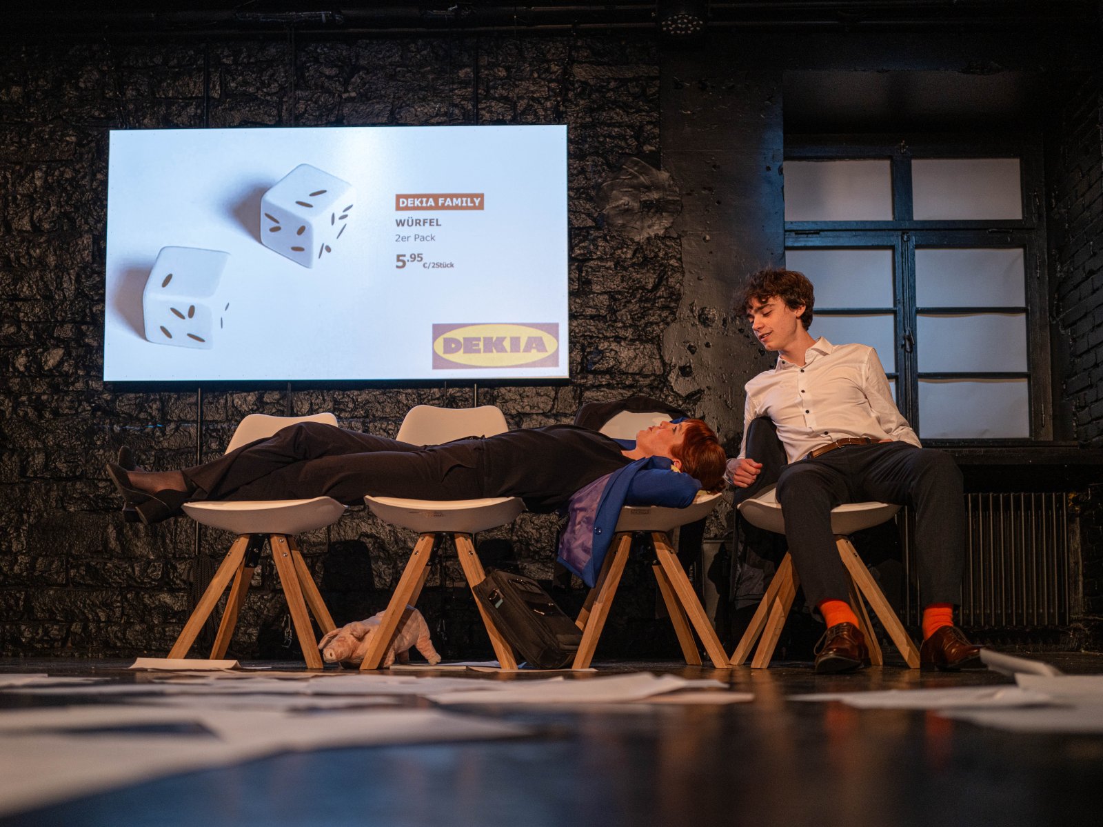 Szene aus Die Grönholm Methode