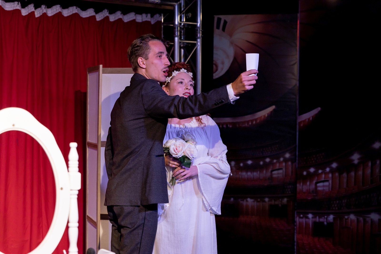 Szene aus Sein oder nicht sein