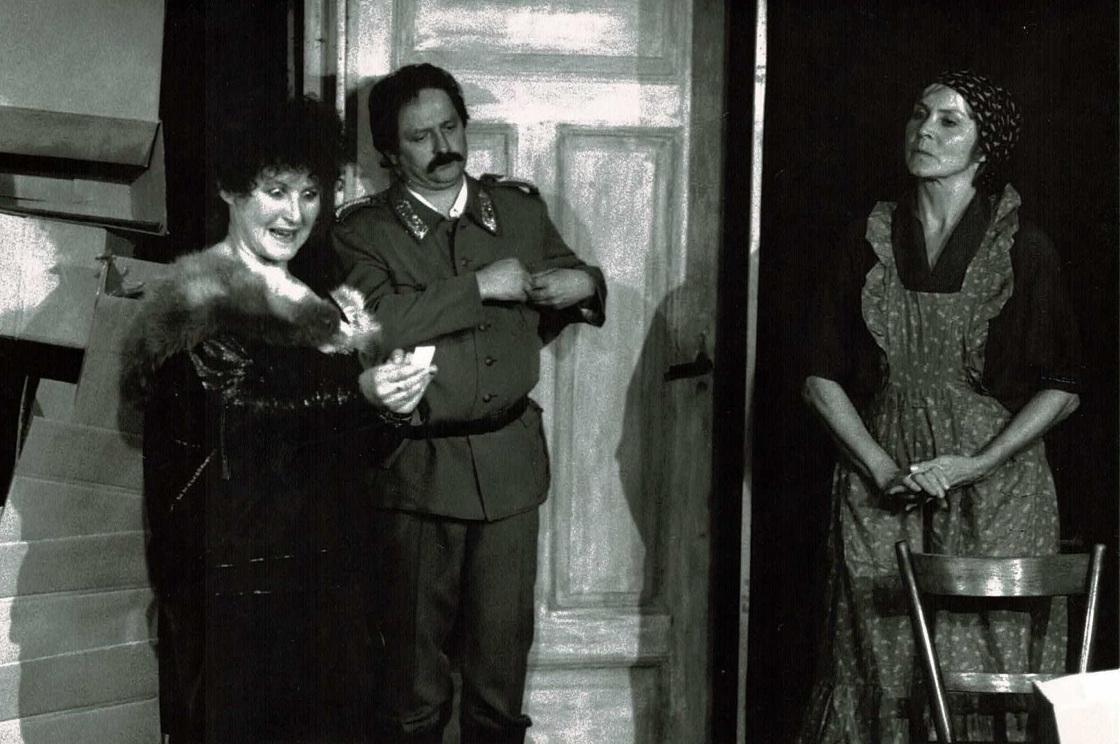 Szene aus Willkommen lieber Herr Major