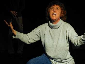 Szene aus Goethe-Kabarett: "Bewundert viel und viel gescholten"