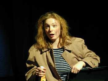 Szene aus Goethe-Kabarett: "Bewundert viel und viel gescholten"