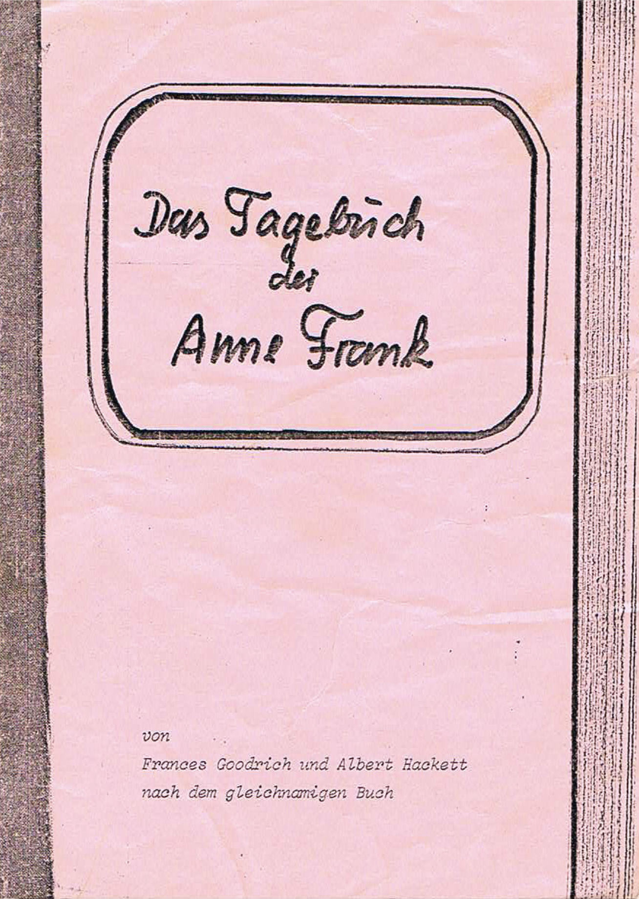 Das Tagebuch der Anne Frank
