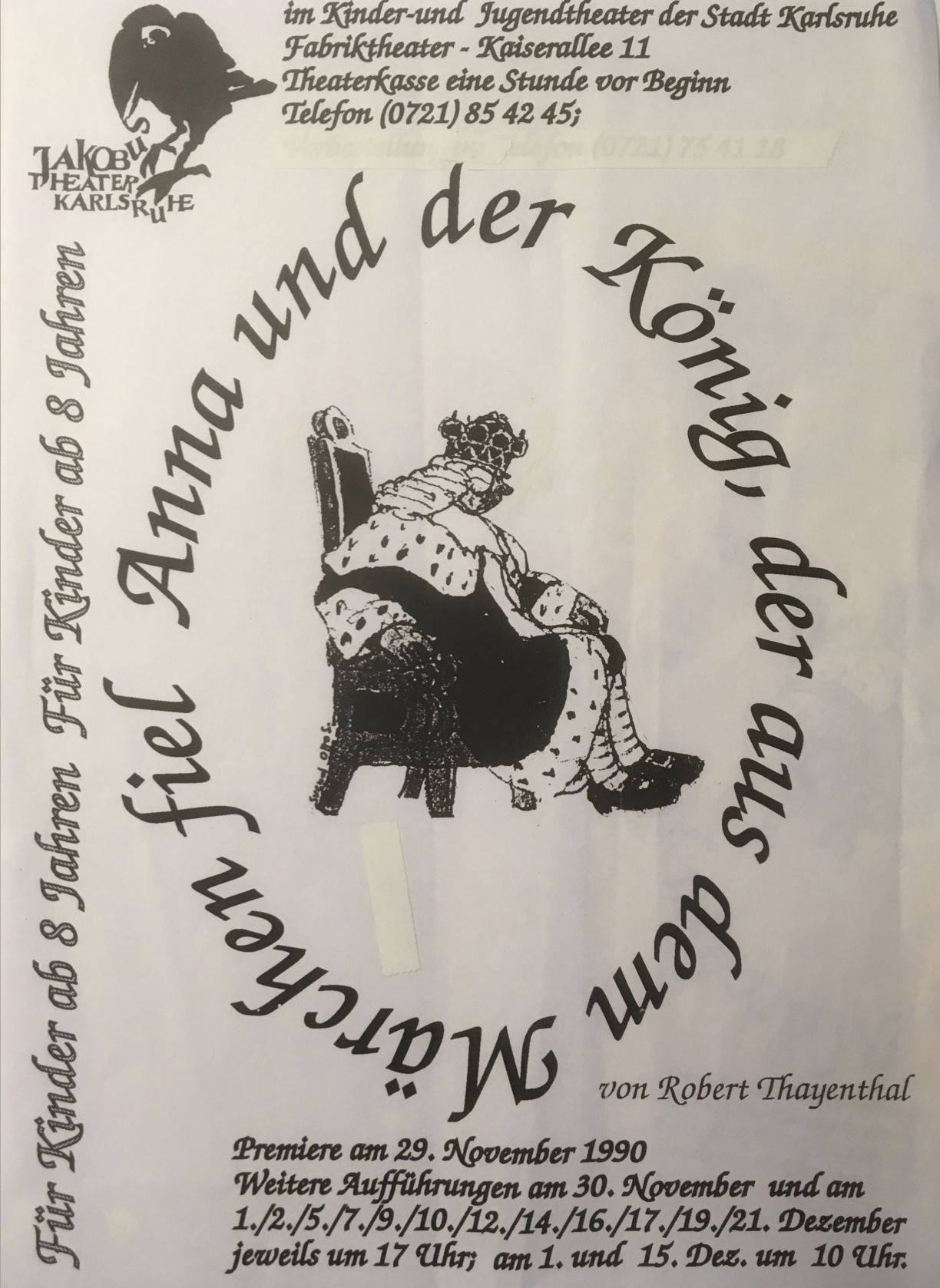 Anna und der König, der aus dem Märchen fiel
